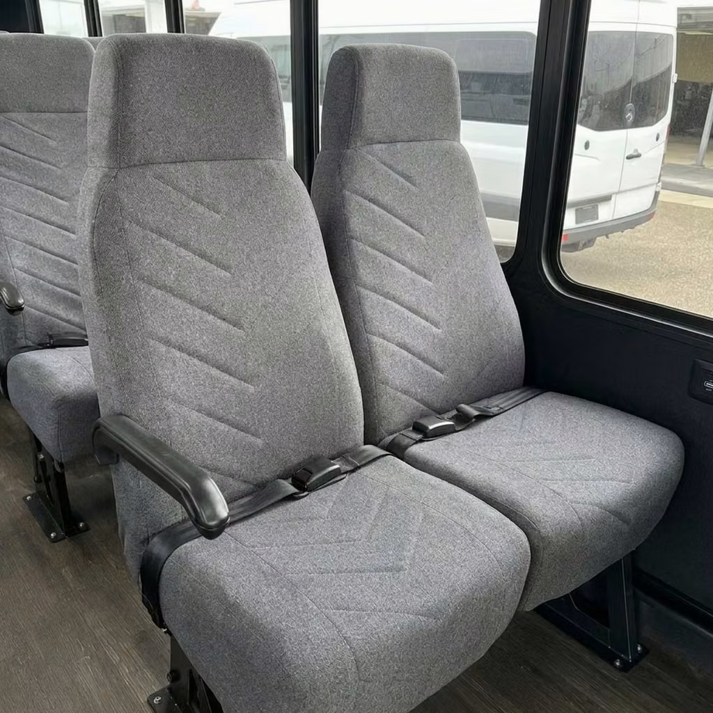 banning 18 passenger minibus high back seats