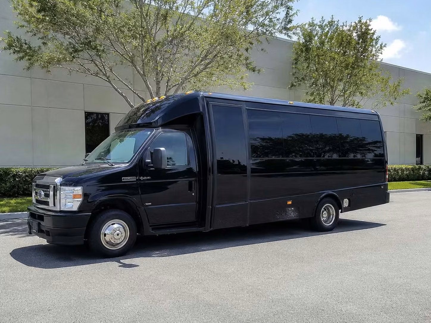 banning 18 passenger minibus rental