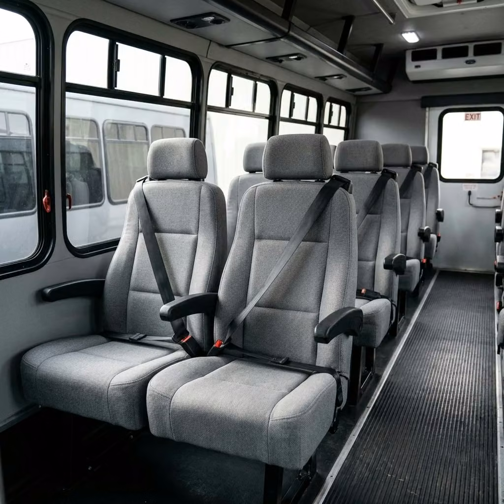 banning 35 passenger minibus reclining seats