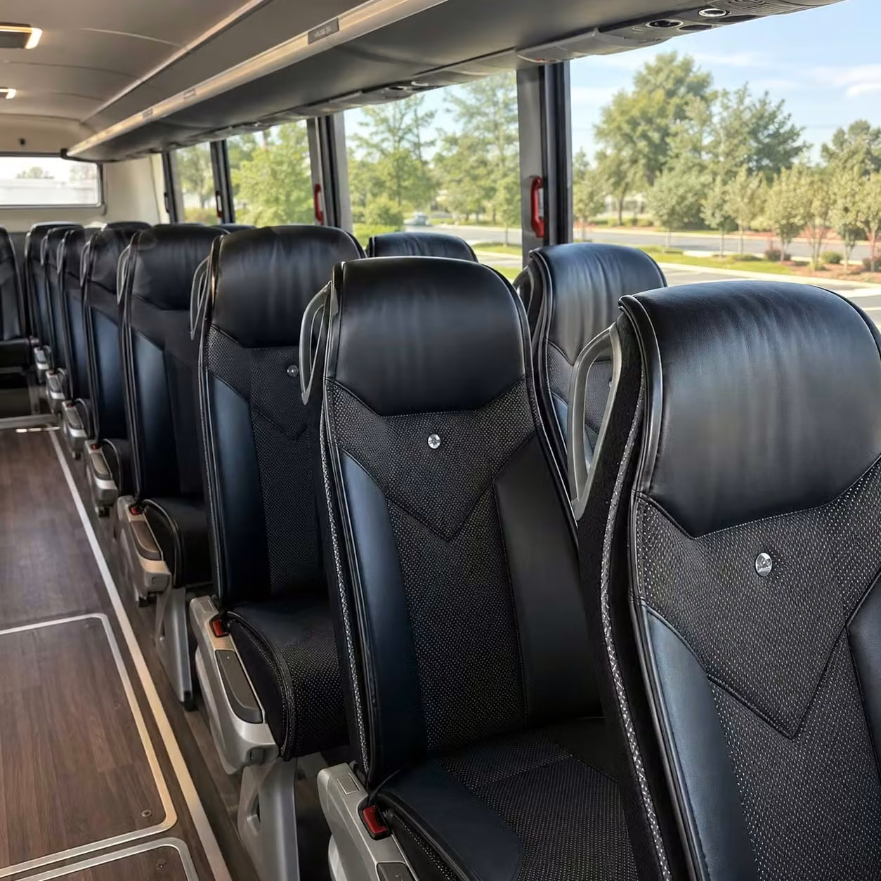 banning charter bus interior 3
