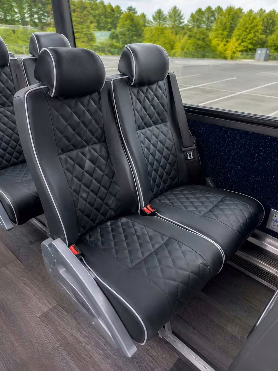 banning charter bus reclining seats