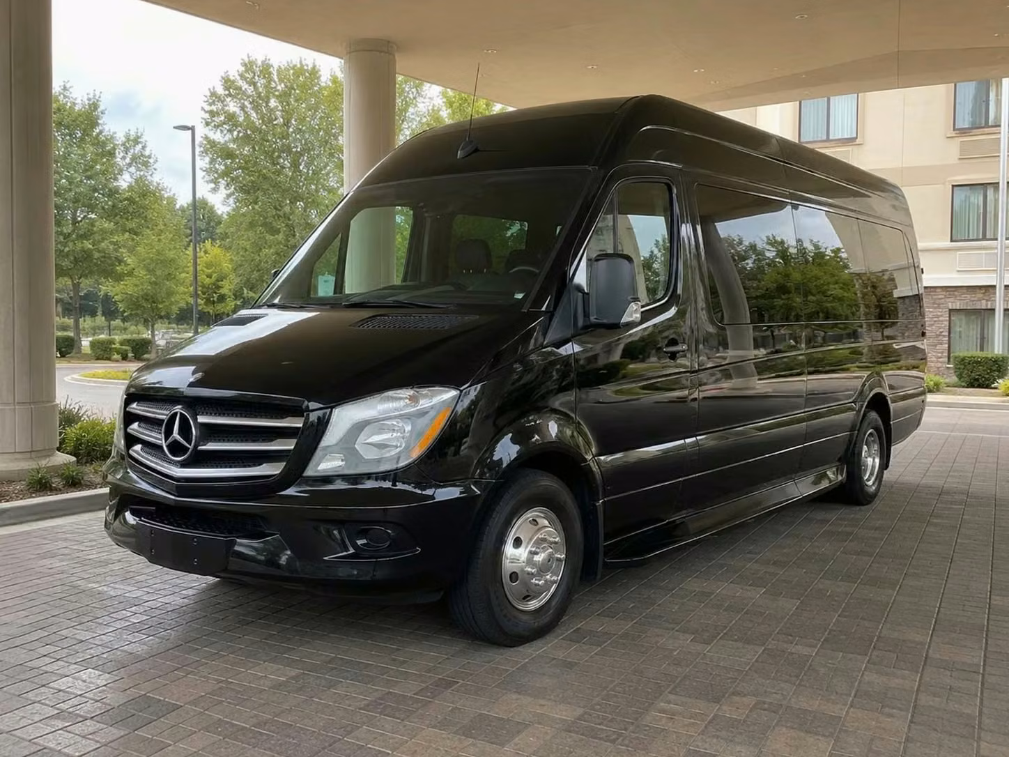 banning sprinter van rental with driver tinted windows